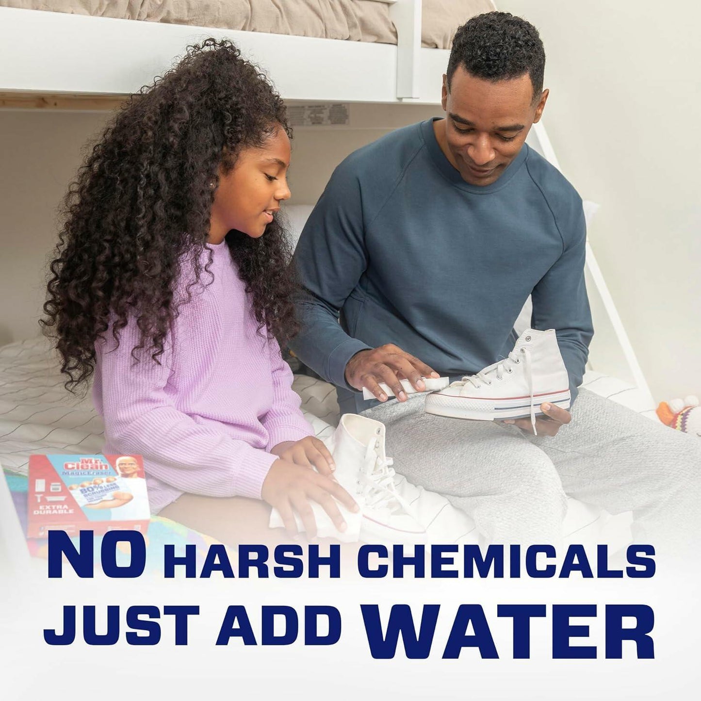 Extra Durable Cleaning Eraser Sponges, 15 Pack - Multipurpose Melamine Foam Scrubbers for Stubborn Stains, Dirt, Grime Removal on Walls, Floors, Appliances, Bathrooms, and Kitchen Surfaces