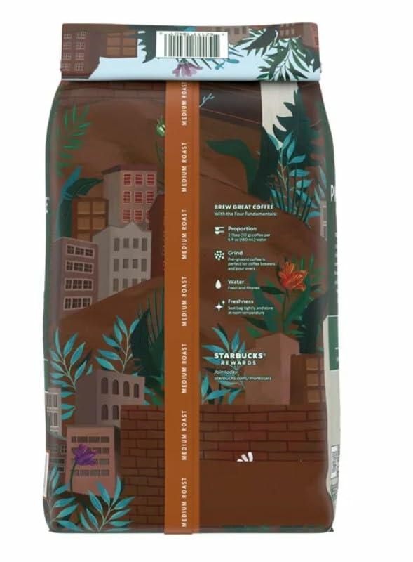 2 Packs of 32 Oz Pike Place Roast, Medium Roast Ground Coffee.