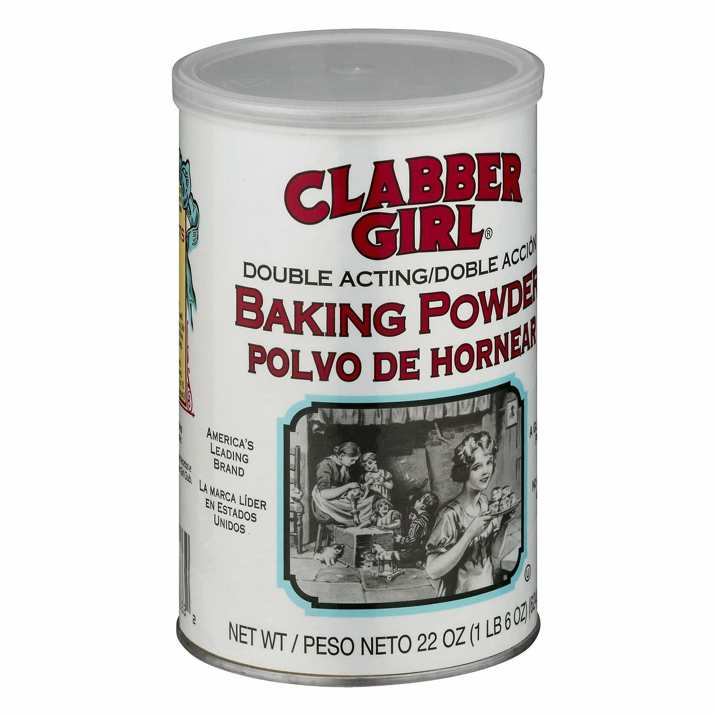 Fresh Groceries CLABBER GIRL Baking Powder, 22 oz., 2/Pack (220-01094)