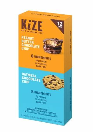 KiZEs Life Changing Bar Variety Pack, 12 pk 18.6oz