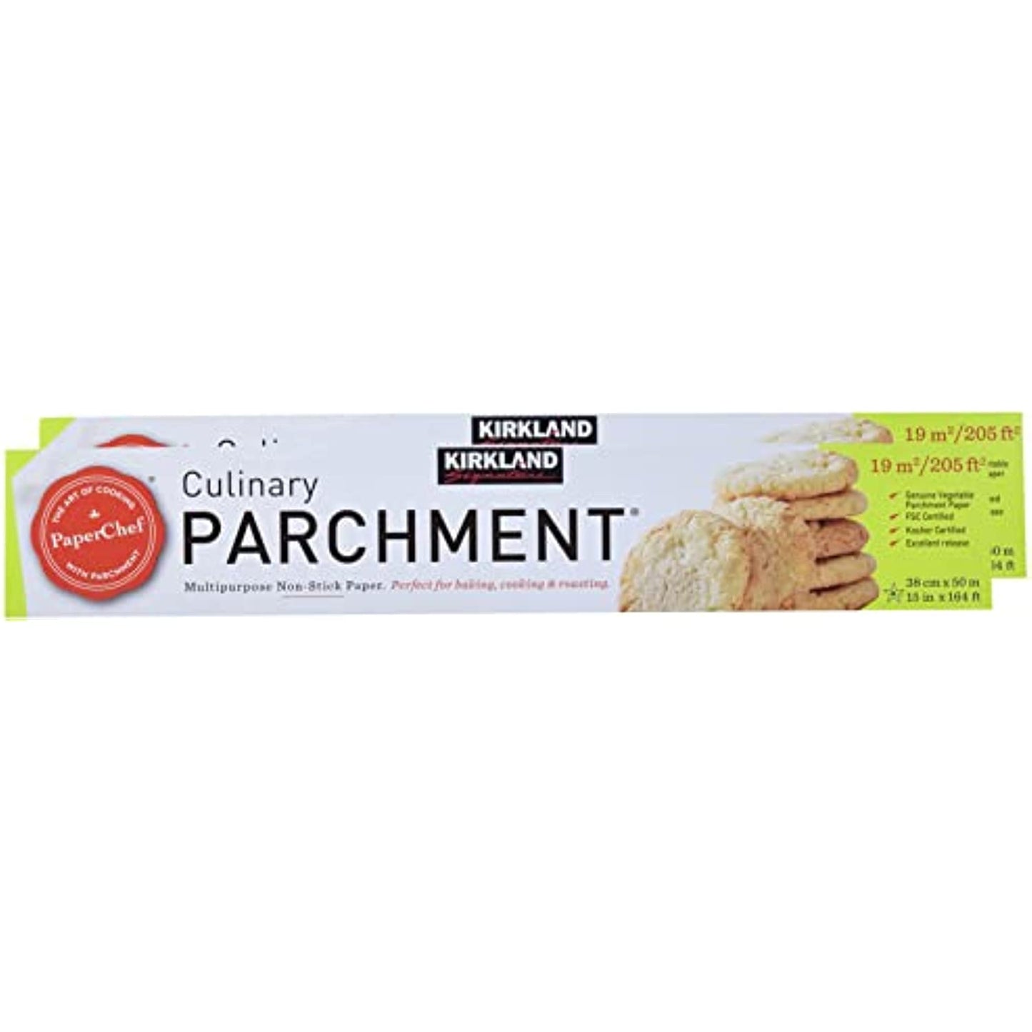 Kirkland Signature Non Stick Parchment Paper 2 pack