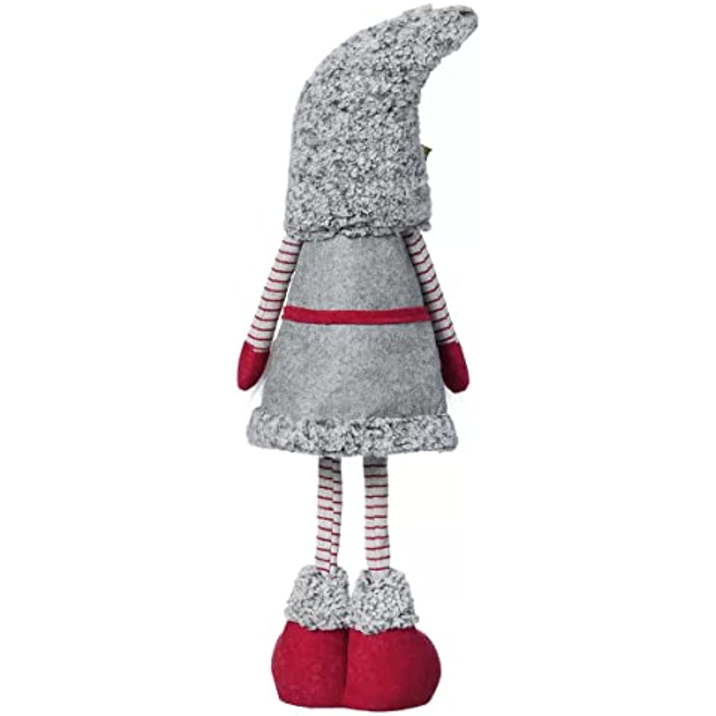 Christmas Gnomes Decorative, Cotton, Red/White, 14 Inch (37.1cm) (1487665)
