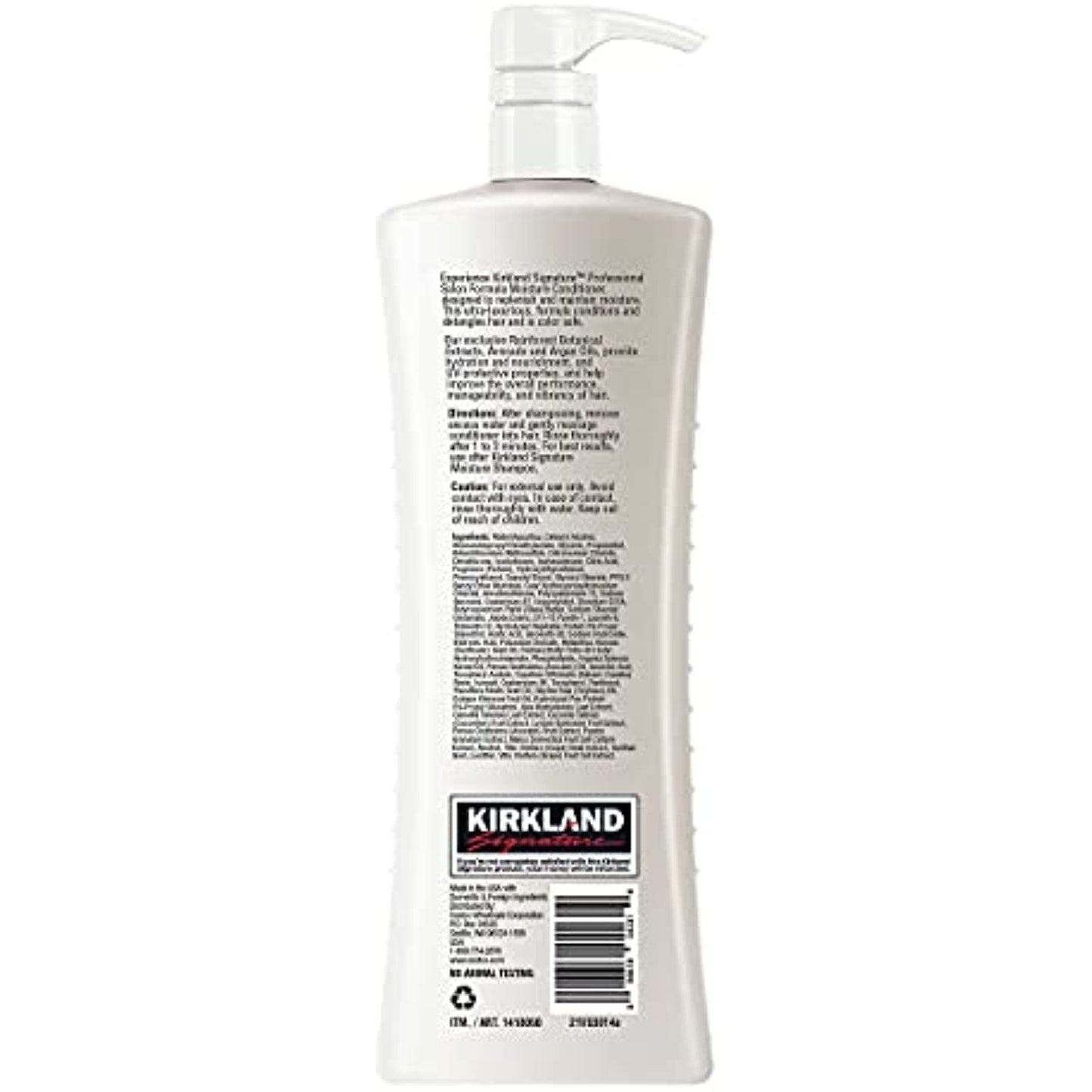 KIRKLAND SIGNATURE SALON MOISTURE CONDITIONER 33.8 FL OZ, 2 Pack