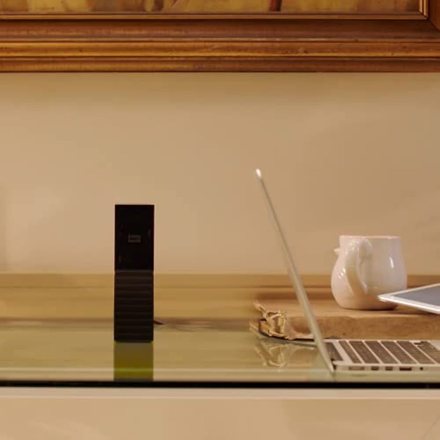 WD 8TB My Book Desktop External Hard Drive, USB 3.0, External HDD with Password Protection and Auto Backup Software - WDBBGB0080HBK-NESN