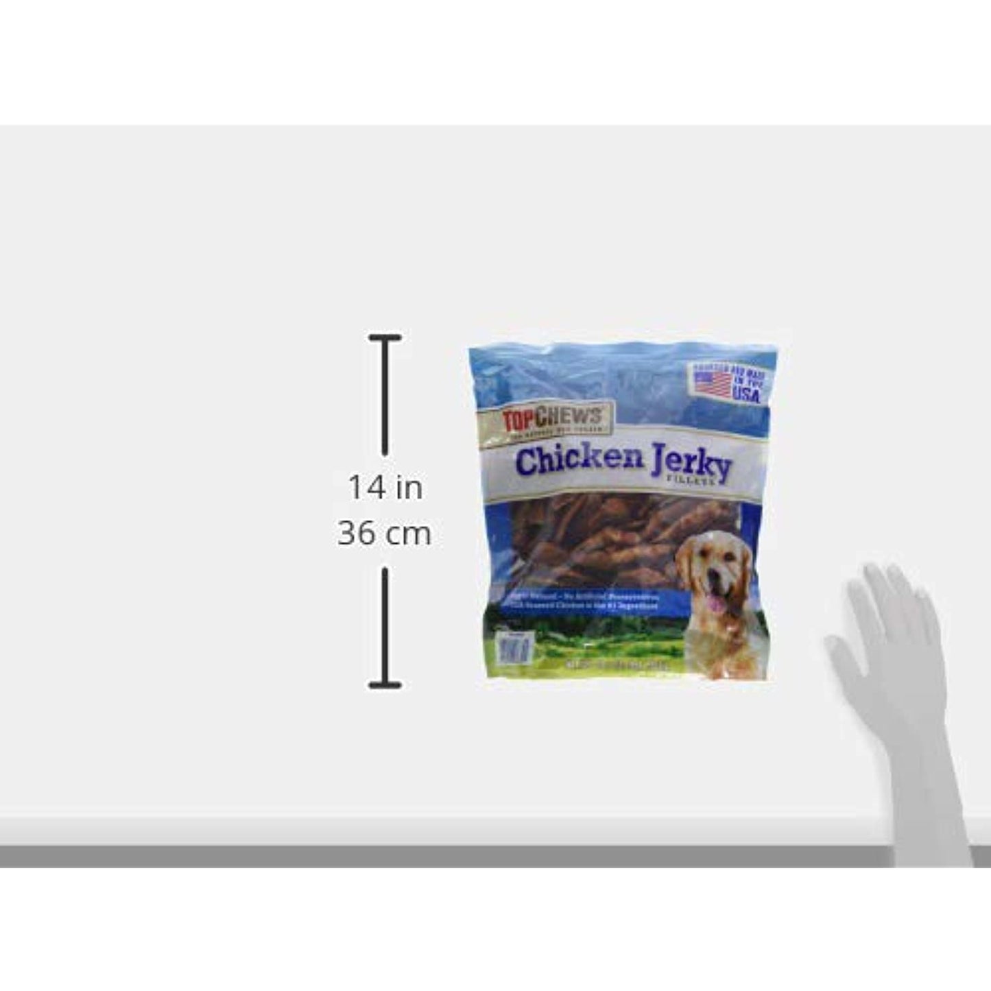 Top Chews Chicken Jerky for Dogs Net Wt (48 Oz),