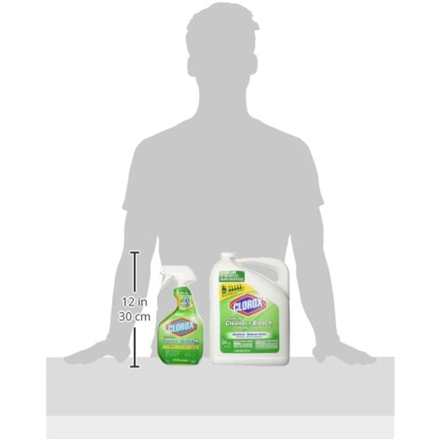 Clorox Cleaner Spray/Bleach and Refill Combo, 212 Fluid Ounce