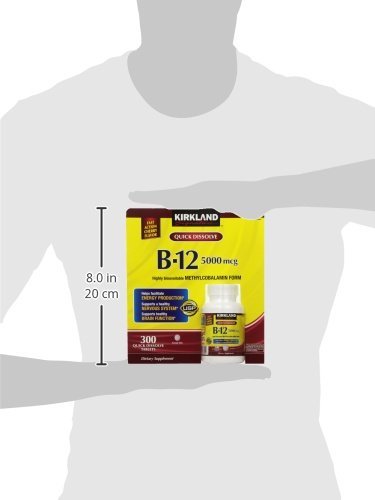 Kirkland Signature Quick Dissolve B-12 5000 mcg., 300 Tablets