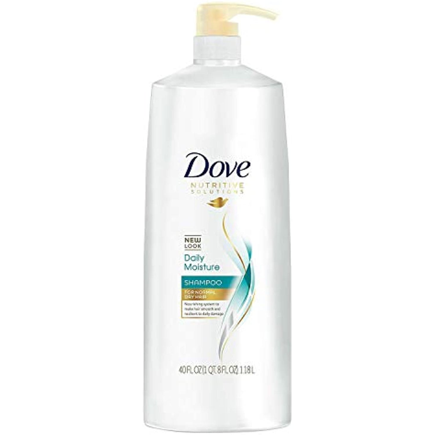 Dove Damage Therapy Shampoo - Daily Moisture - 40 oz. (Pack of 2)