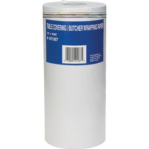 Duro Table Covering / Butcher Wrapping Paper White 18" x 1000'
