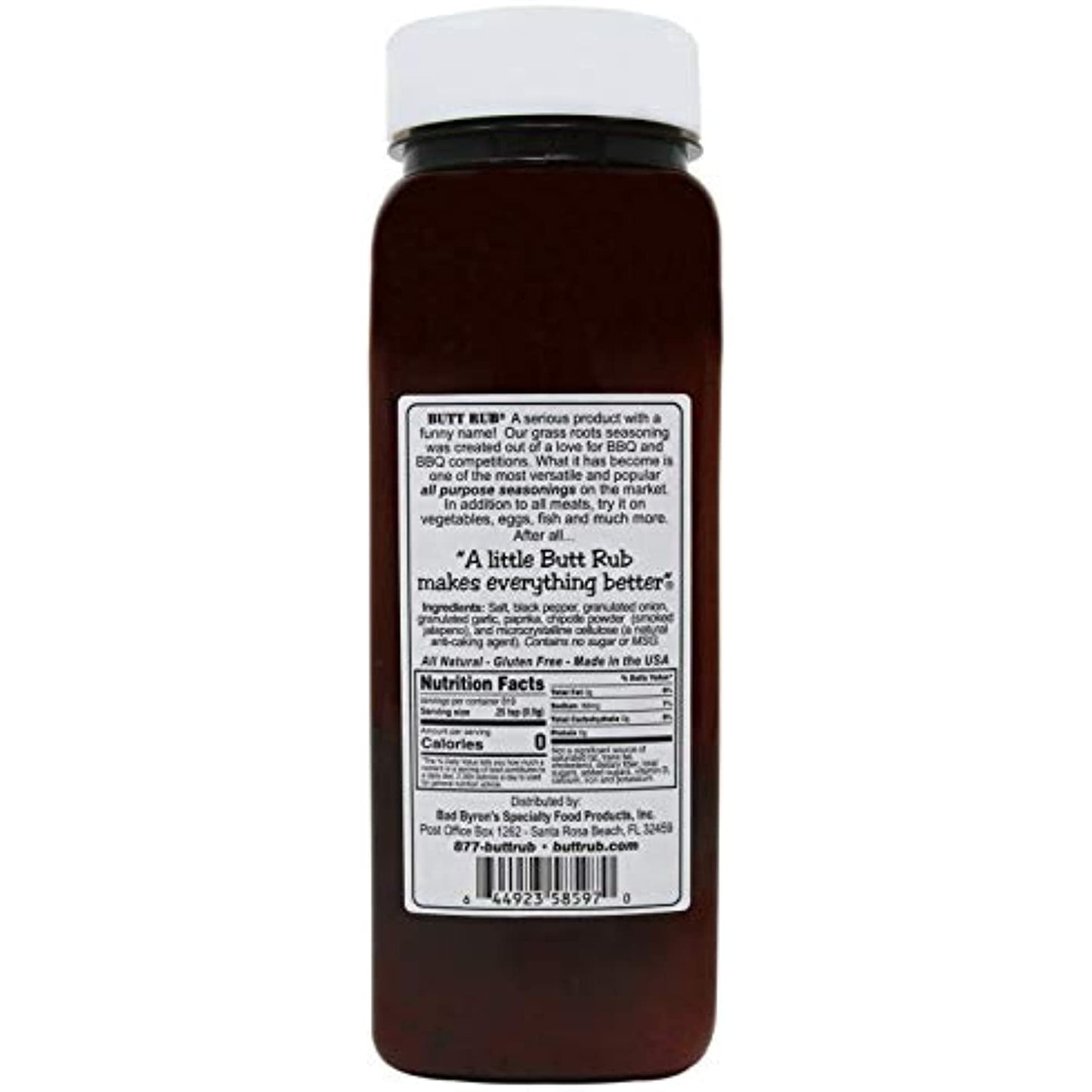 Bad Byron's Butt Rub Barbecue Seasoning, 26 Ounce