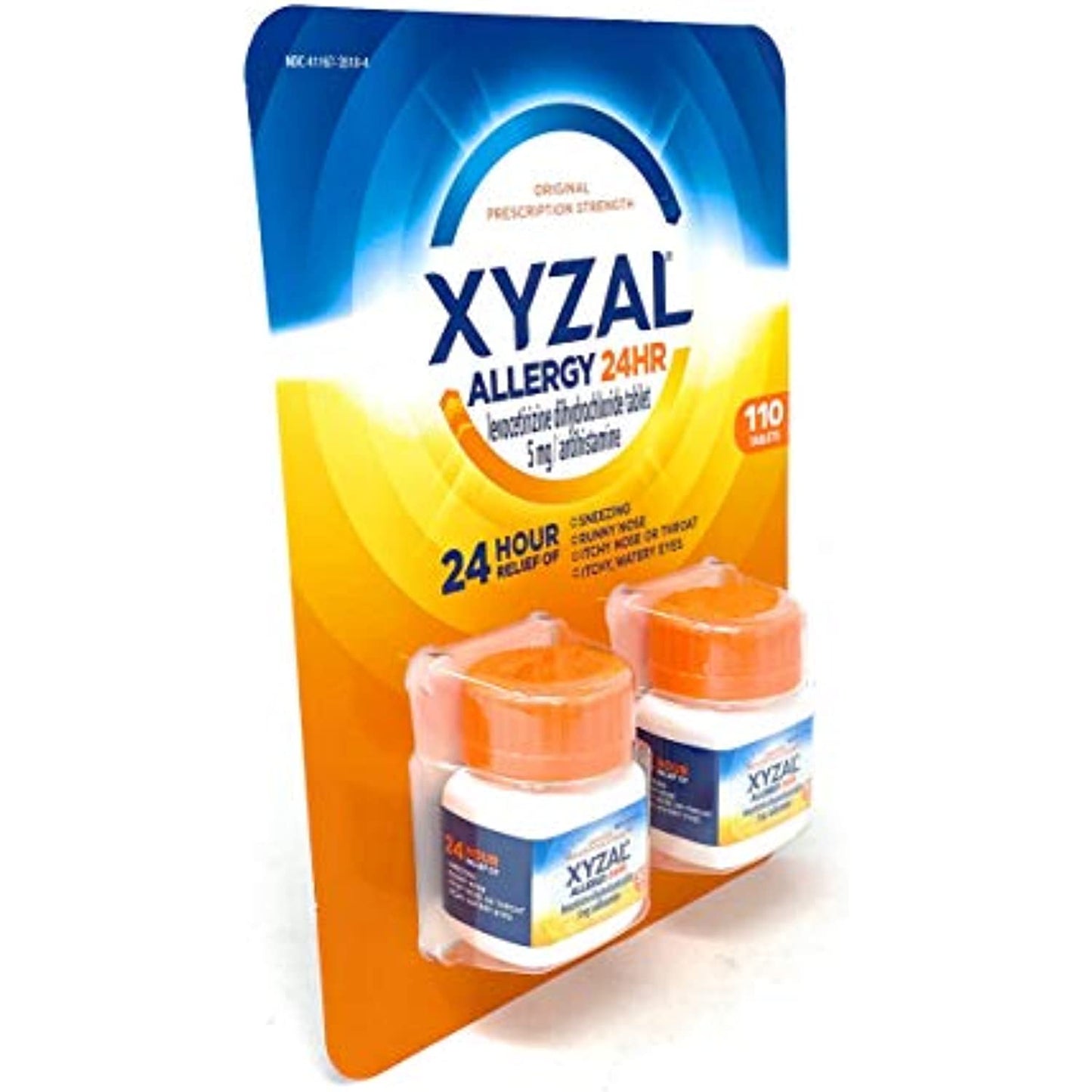 Xyzal Allergy 24 Hour Antihistamine 5mg, 110 Tablets