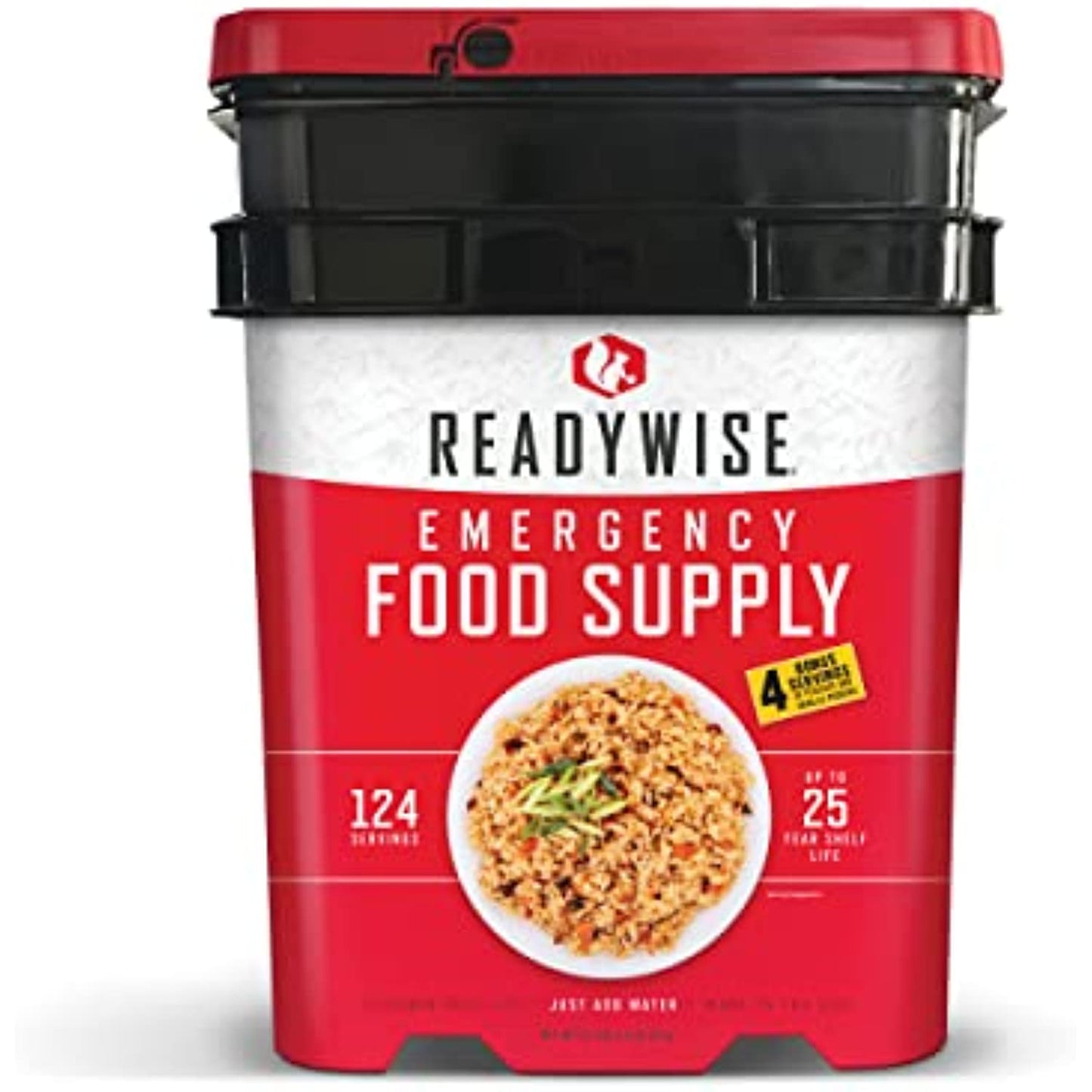 ReadyWise 124 Serving Ultimate Preparedness Pack, 25 Year Shelf Life