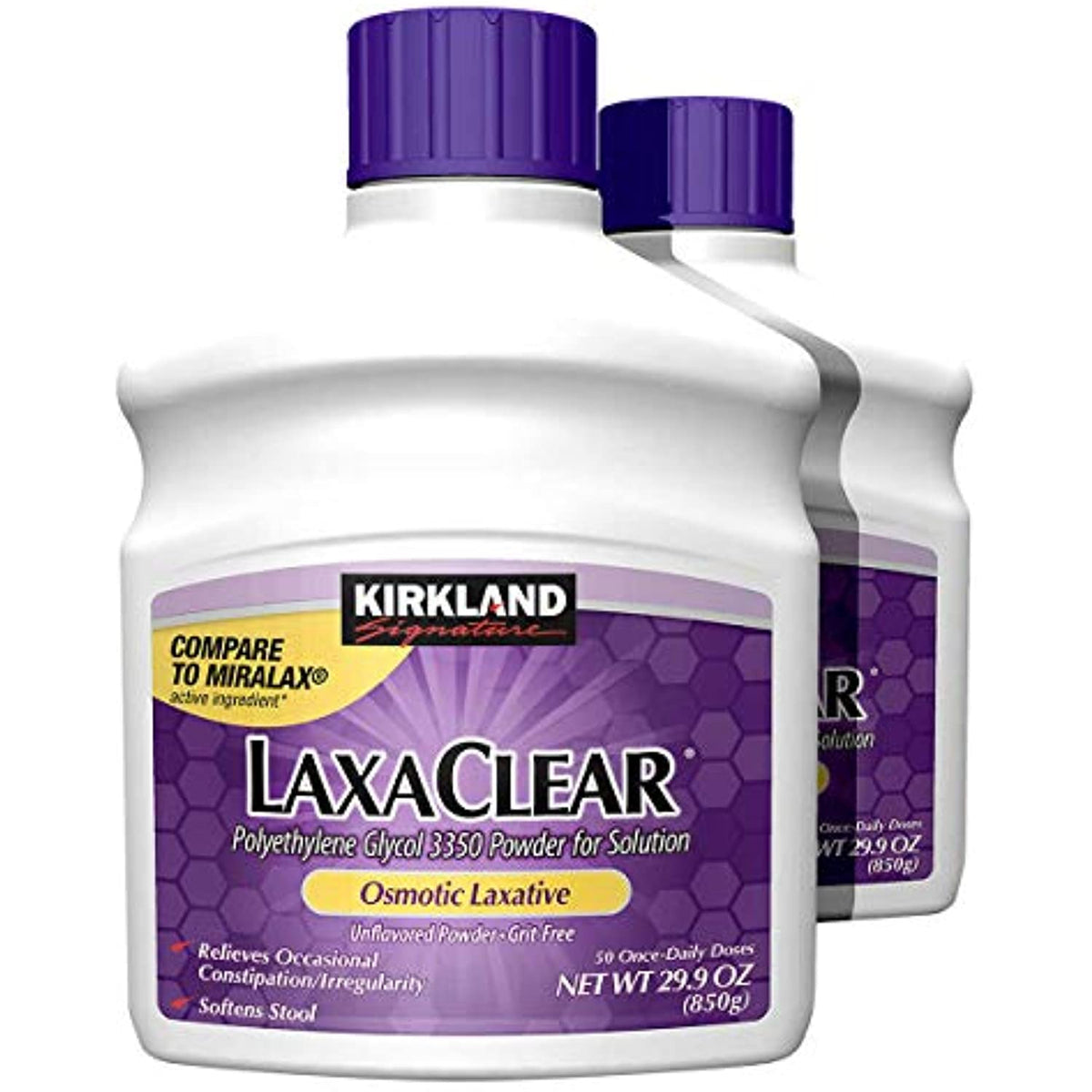 Kirkland Signature - LaxaClear, 100 Daily Doses, 59.8 Ounce