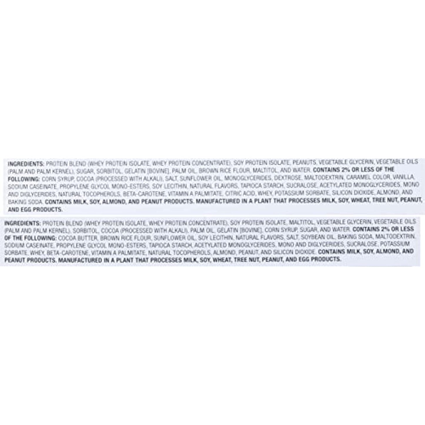 FITCRUNCH Protein Bars, Snack Size Variety Pack, Gluten Free 18 Pack (Peanut Butter & Chocolate Chip Cookie Dough)