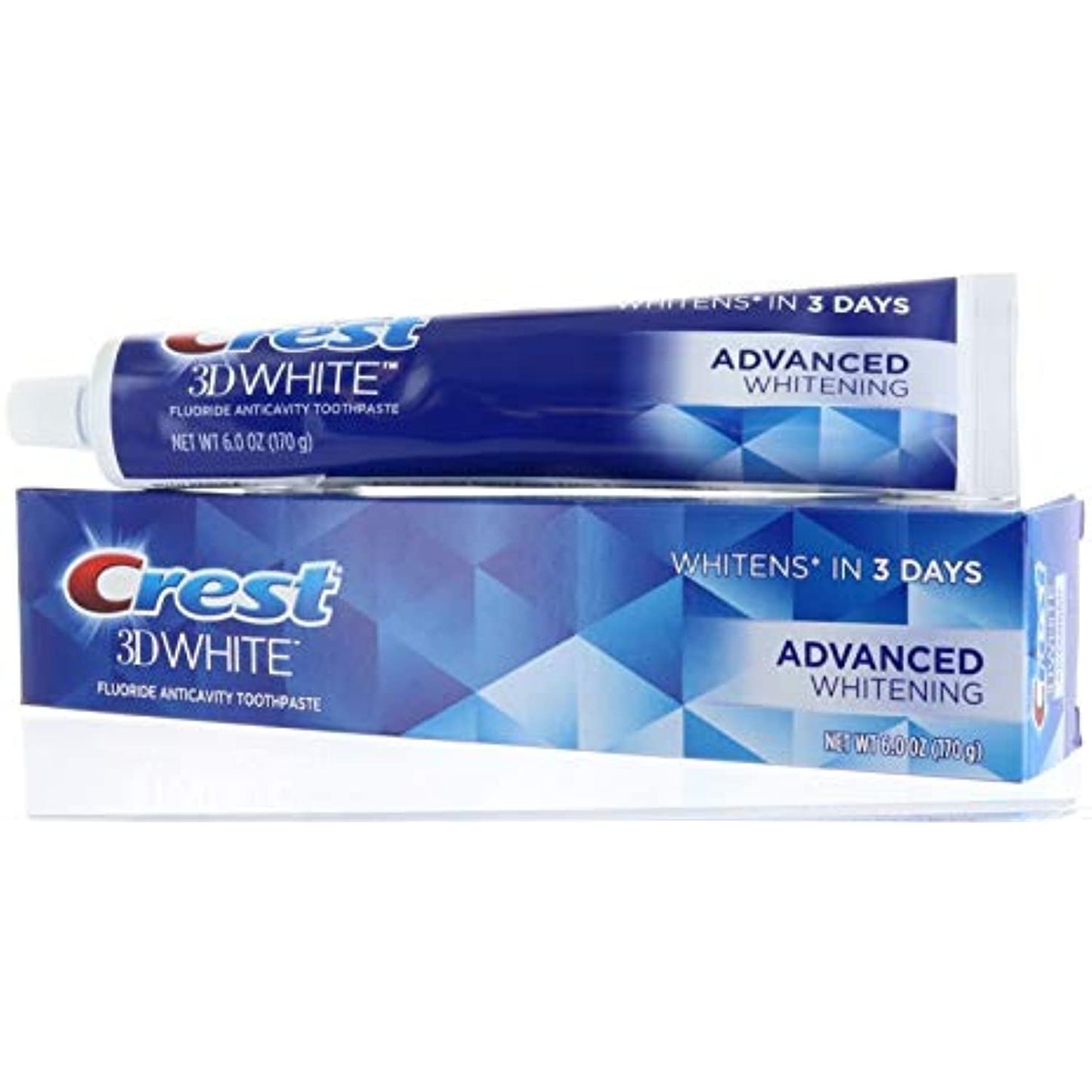 Crest 3D White Advanced Whitening Fluoride Toothpaste