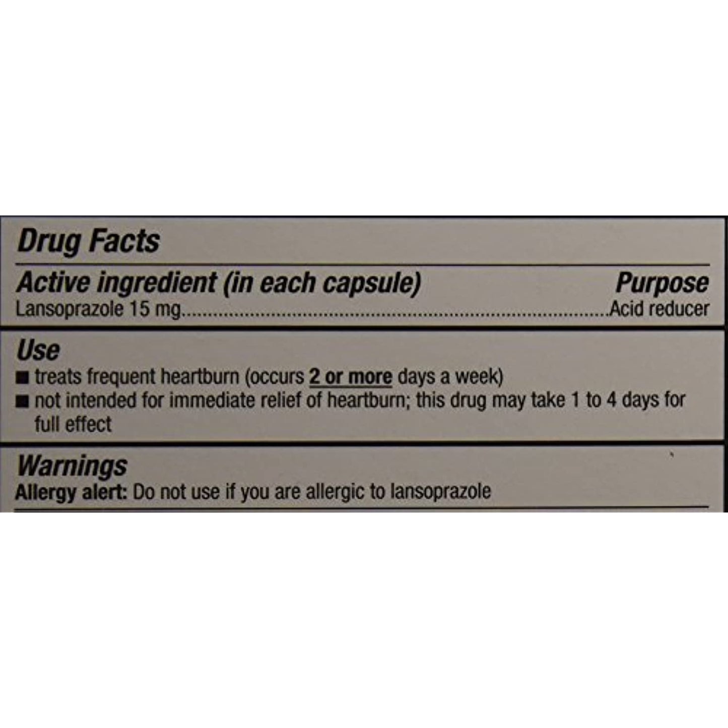 Kirkland Signature Lansoprazole 3 Pack