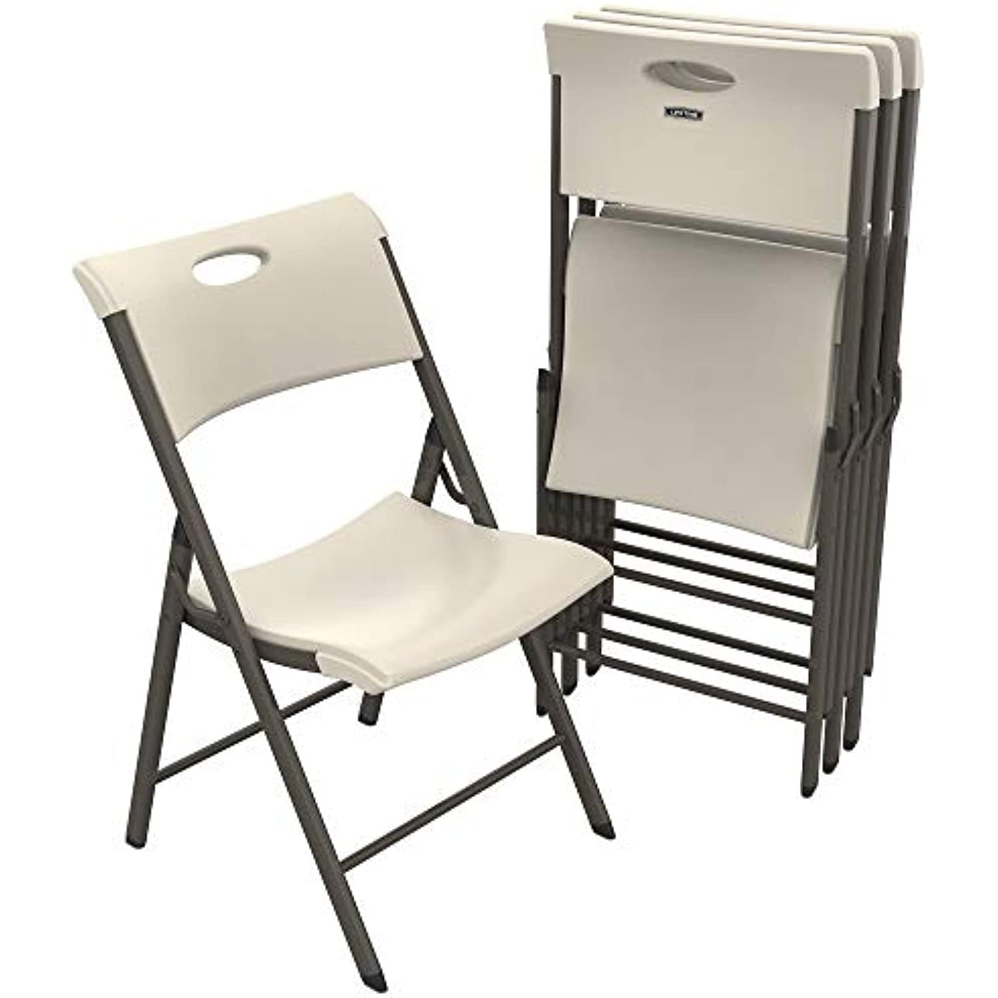 Lifetime Folding Chair - (4 Pack (Almond))
