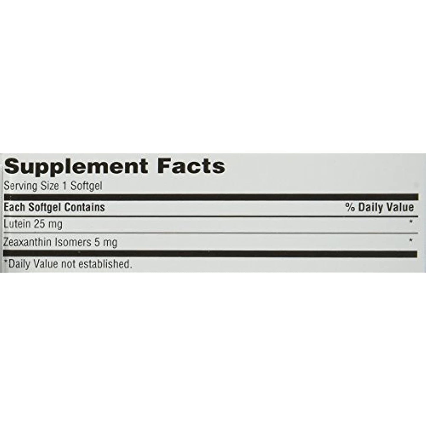 Trunature Vision Softgels Complex Lutein and Zeaxanthin Supplement, 140 Count