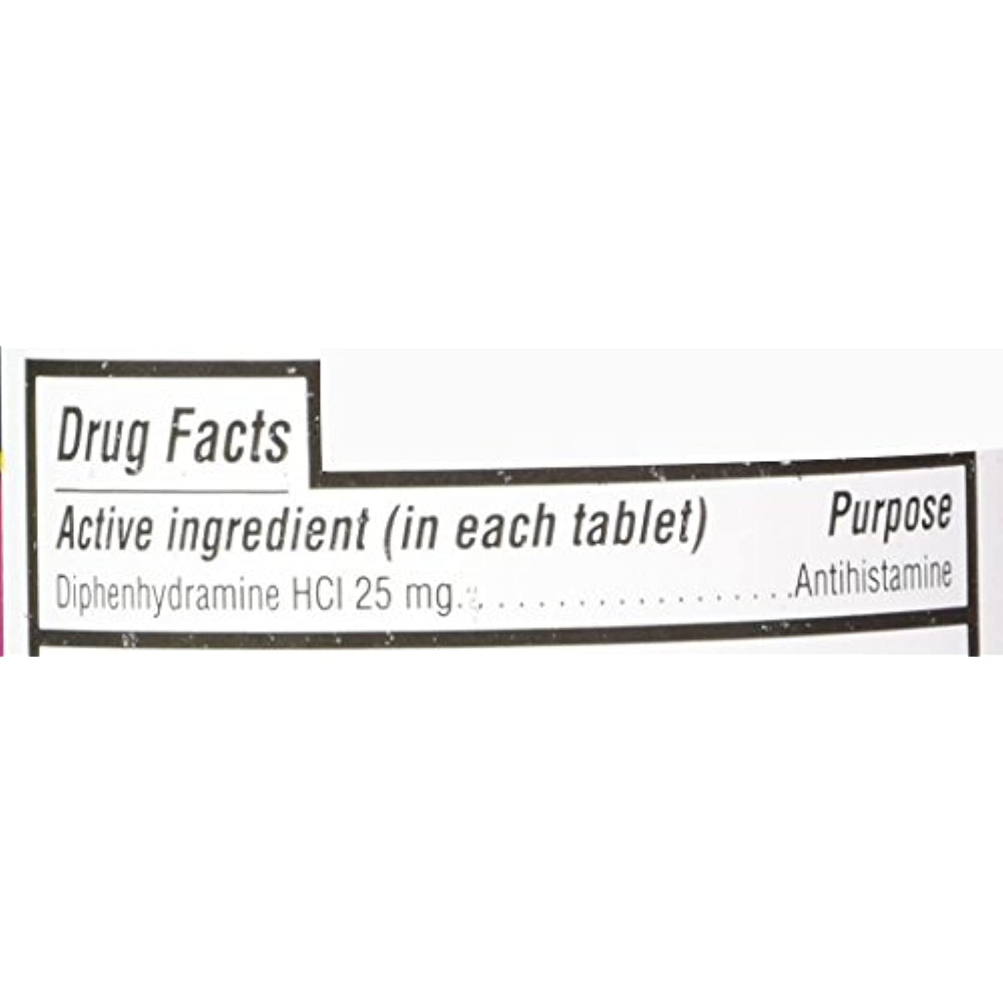 Kirkland Signature Allergy Medicine Diphenhydramine HCI 25 mg - 600 Minitabs