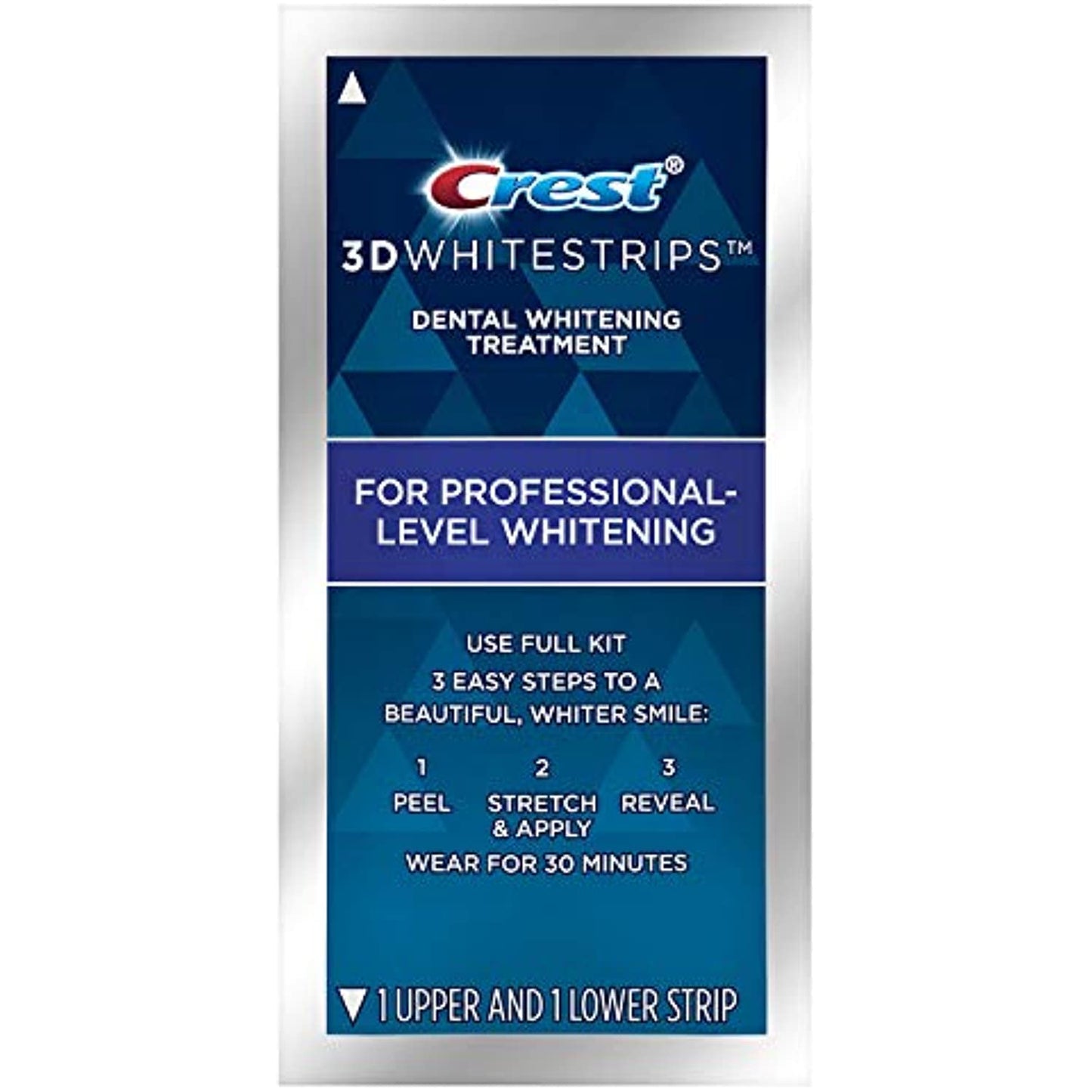 Crest 3D White Whitestrips Professional Effects + Crest 3D White Whitestrips 1 Hour Express (48 Count)