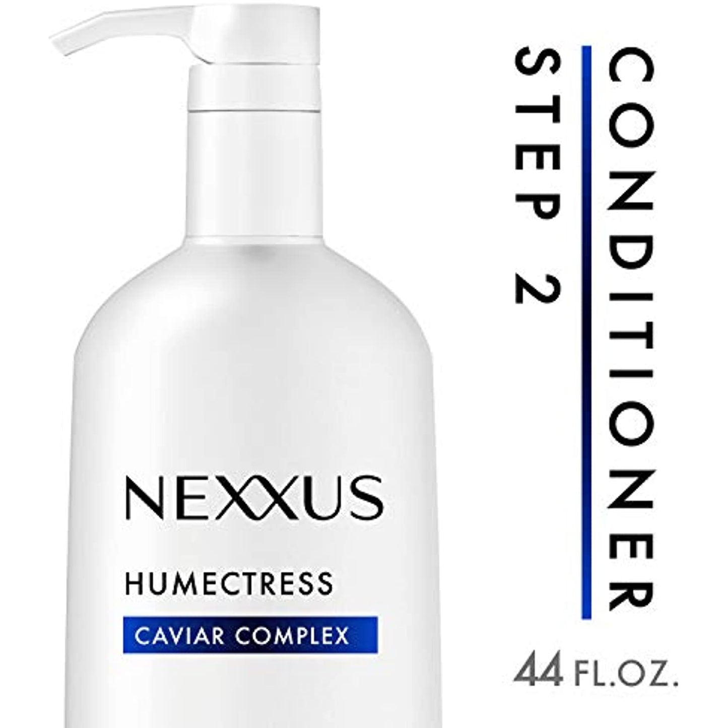 Nexxus Humectress Moisturizing Conditioner for Dry Hair Ultimate Moisture Silicone-Free, Moisturizing ProteinFusion with Elastin Protein and Green Caviar 44 oz