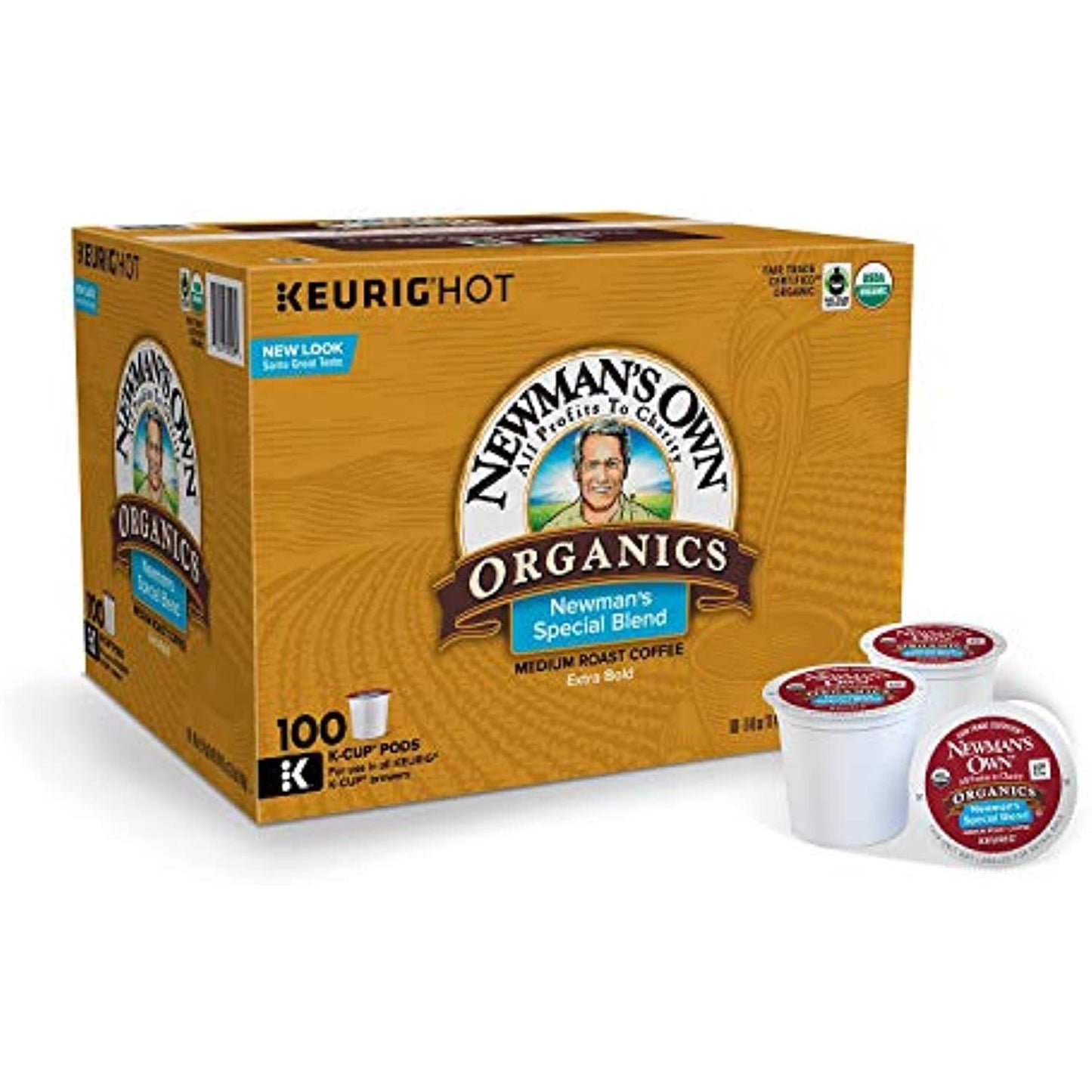 Newman's Own Organics Special Blend Extra Bold K-Cups for Keurig, 100 ct.