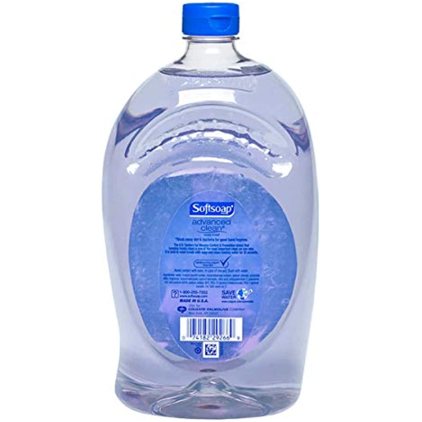 Softsoap Handsoap, Refill, Washes Away Bacteria, 80 Fl Oz (Pack of 2)