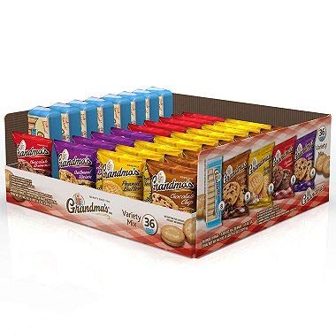 Grandma's Cookies Variety Pack (36 Count)