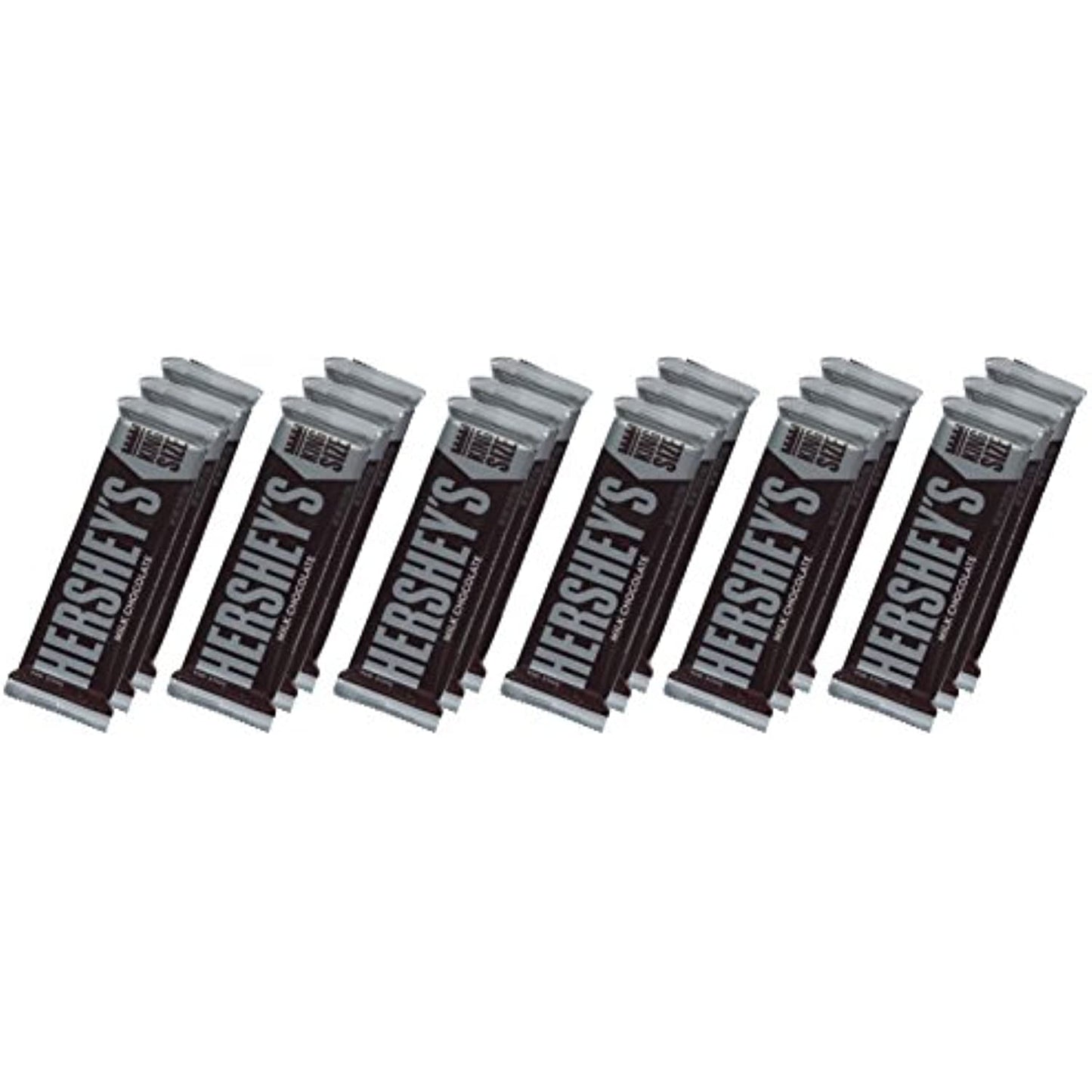 HERSHEY'S Milk Chocolate King Size Candy, Full size, 2.6 oz Bar
