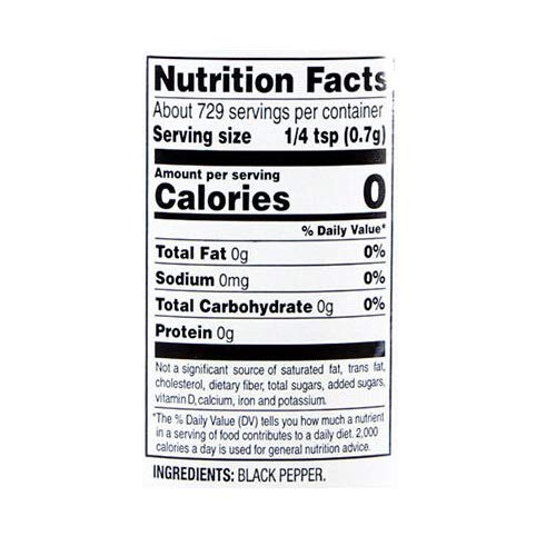 Member's Mark Ground Black Pepper by Tone's (18 oz.) A1 (pack of 2)