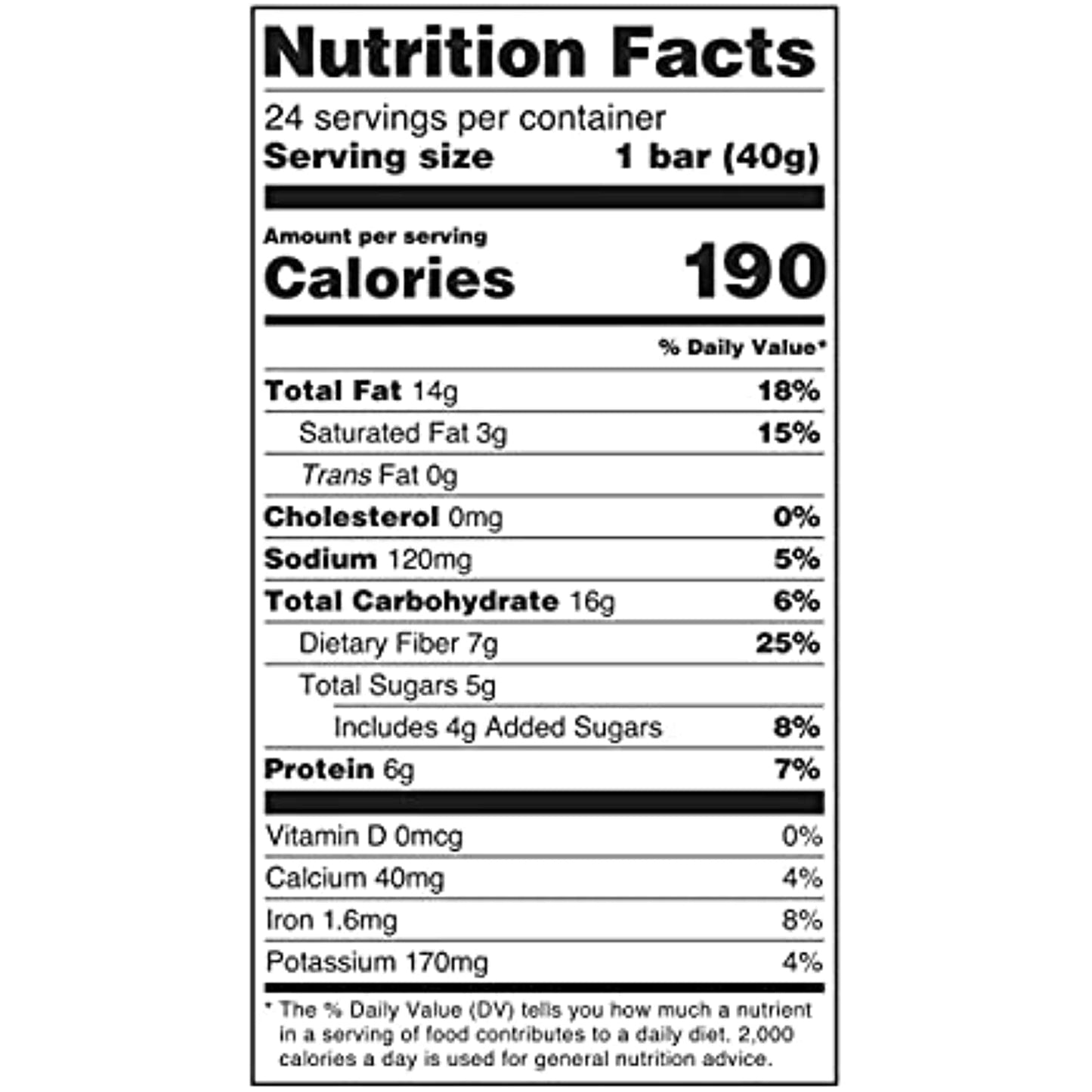 Member's Mark The Better Nut Bar, Dark Chocolate & Sea Salt, 1.4 Oz (24 Count)