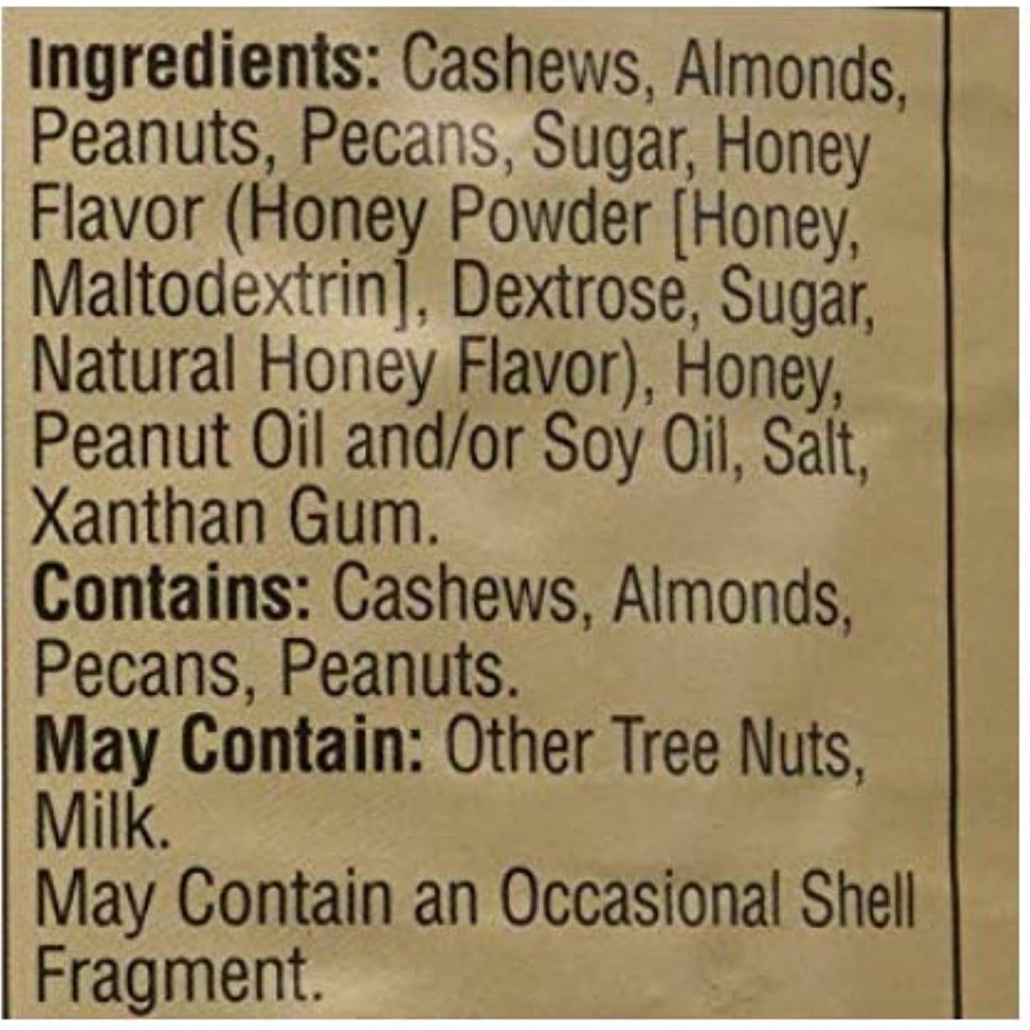 2 Pack Savanna Orchards Gourmet Honey Roasted Nut Mix 30 oz. Can