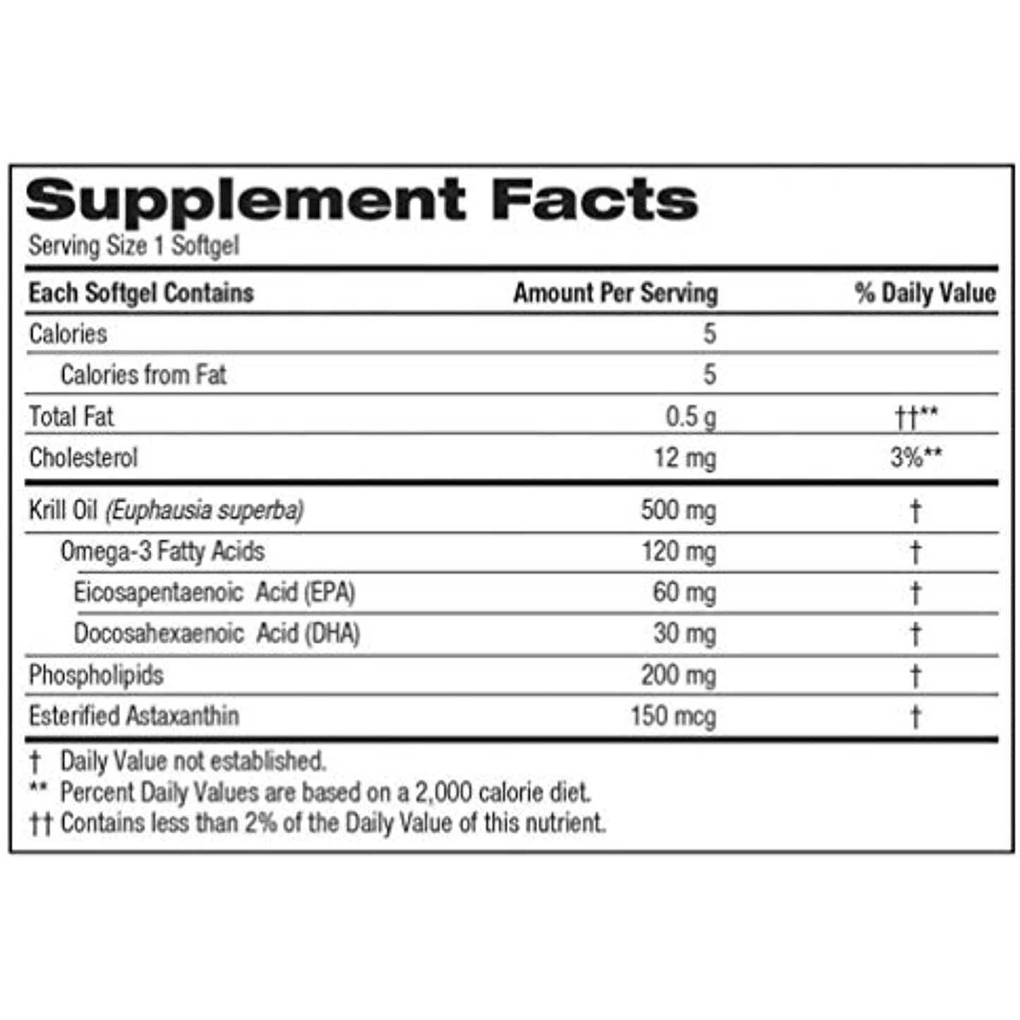 Kirkland Signature Expect Molre Krill Oil 500 mg, 160 Softgels