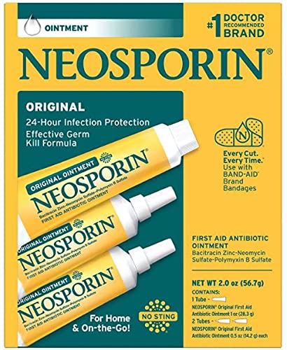 Neosporin Original Ointment First Aid Antibiotic Treatment 3 Pack Value Pack � (Value Pack)