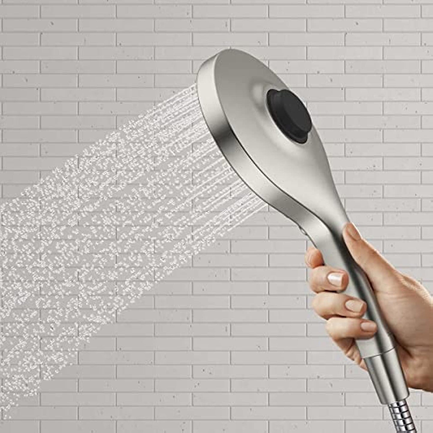 Kohler Prosecco Multifunction Brushed Nickel Handheld Shower