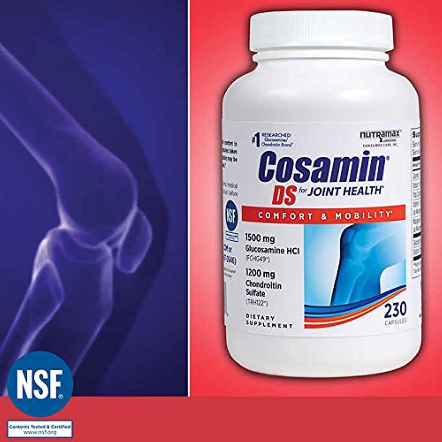 Cosamin DS for Joint Health Comfort & Mobility, Value. Speciial 2 Pack yTcfujp(460-Count Total)