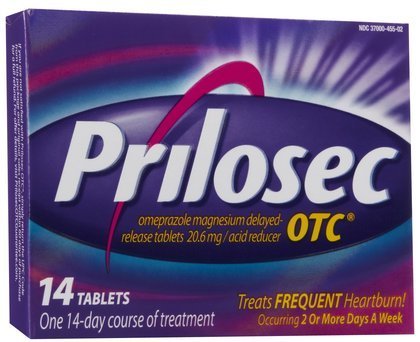 Prilosec OTC Acid Reducer Tablets, 14ct (Quantity of 3)