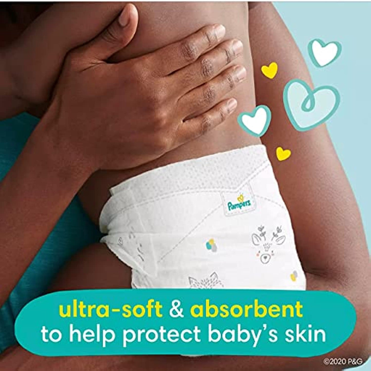 Pampers Swaddlers Disposable Diapers Size 1 , 210 Count