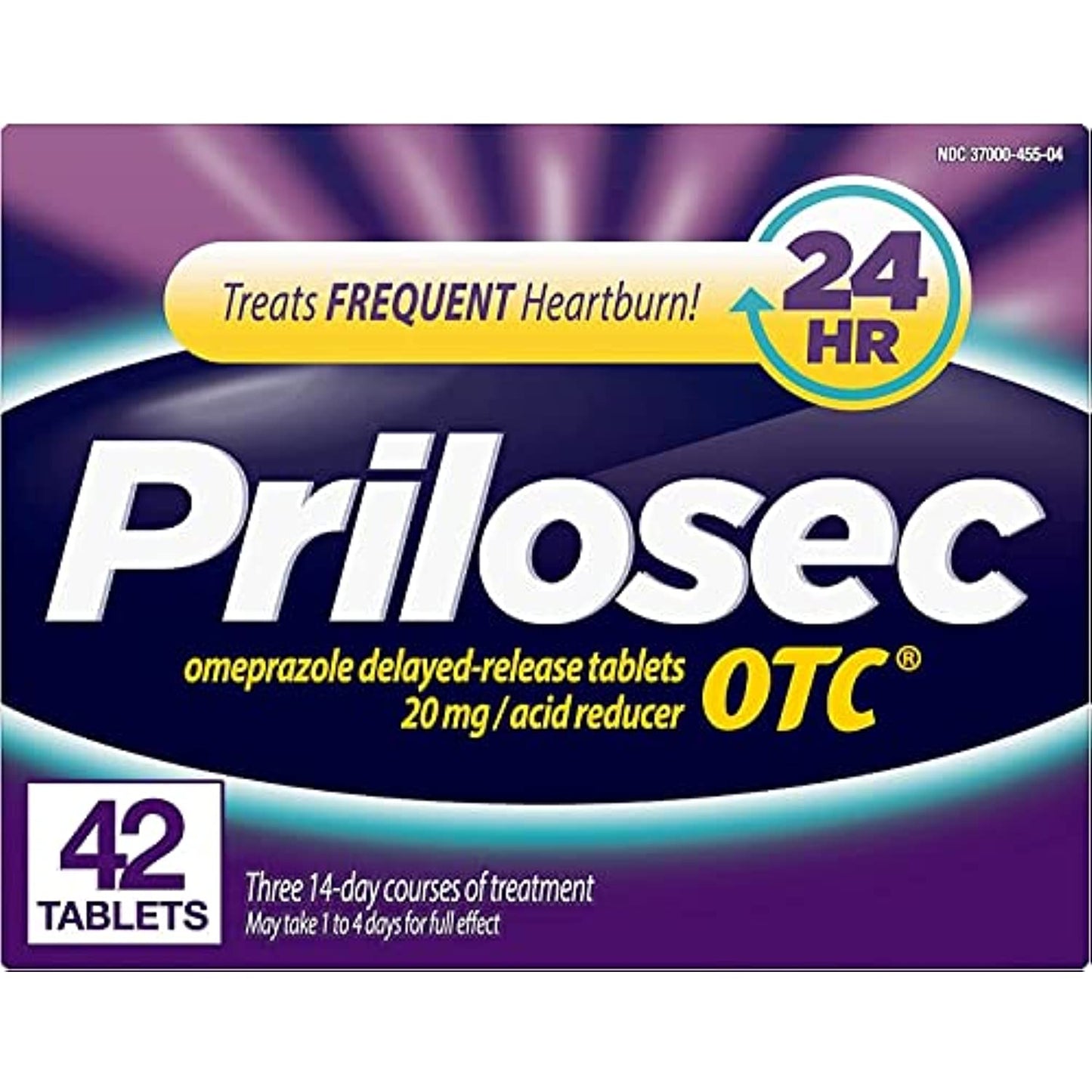 Prilosec OTC Acid Reducer, Delayed-Release Tablets, 42 Count