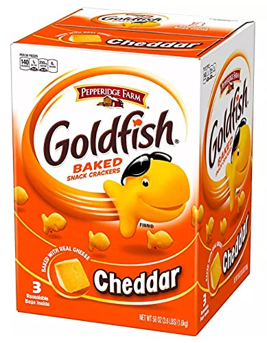 Pepperidge Farm Goldfish, Cheddar, 58-ounce box