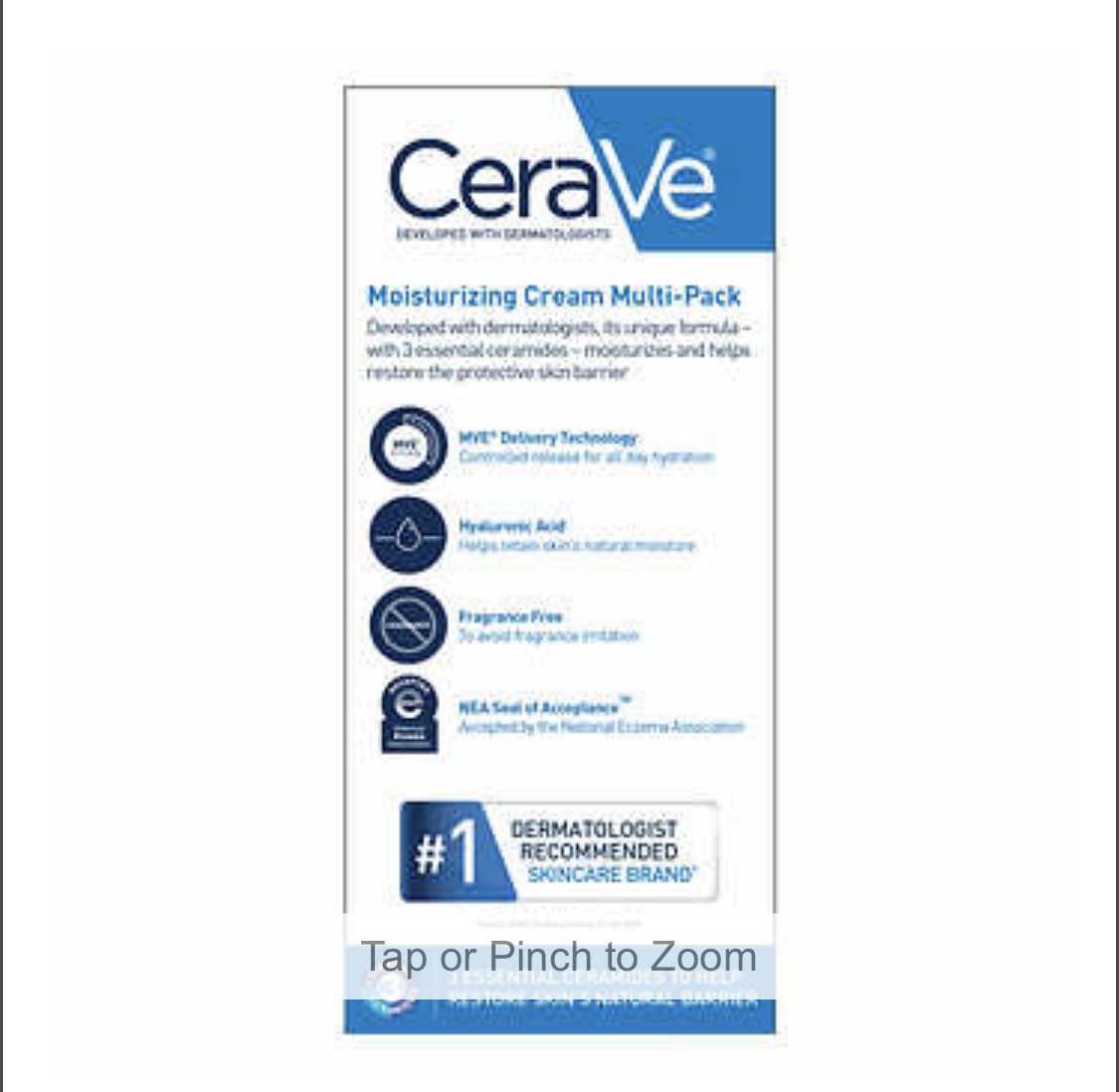 Cerave Moisturizing Cream Multipack 16 OZ Pump + 16 OZ Refill (2 Packs)