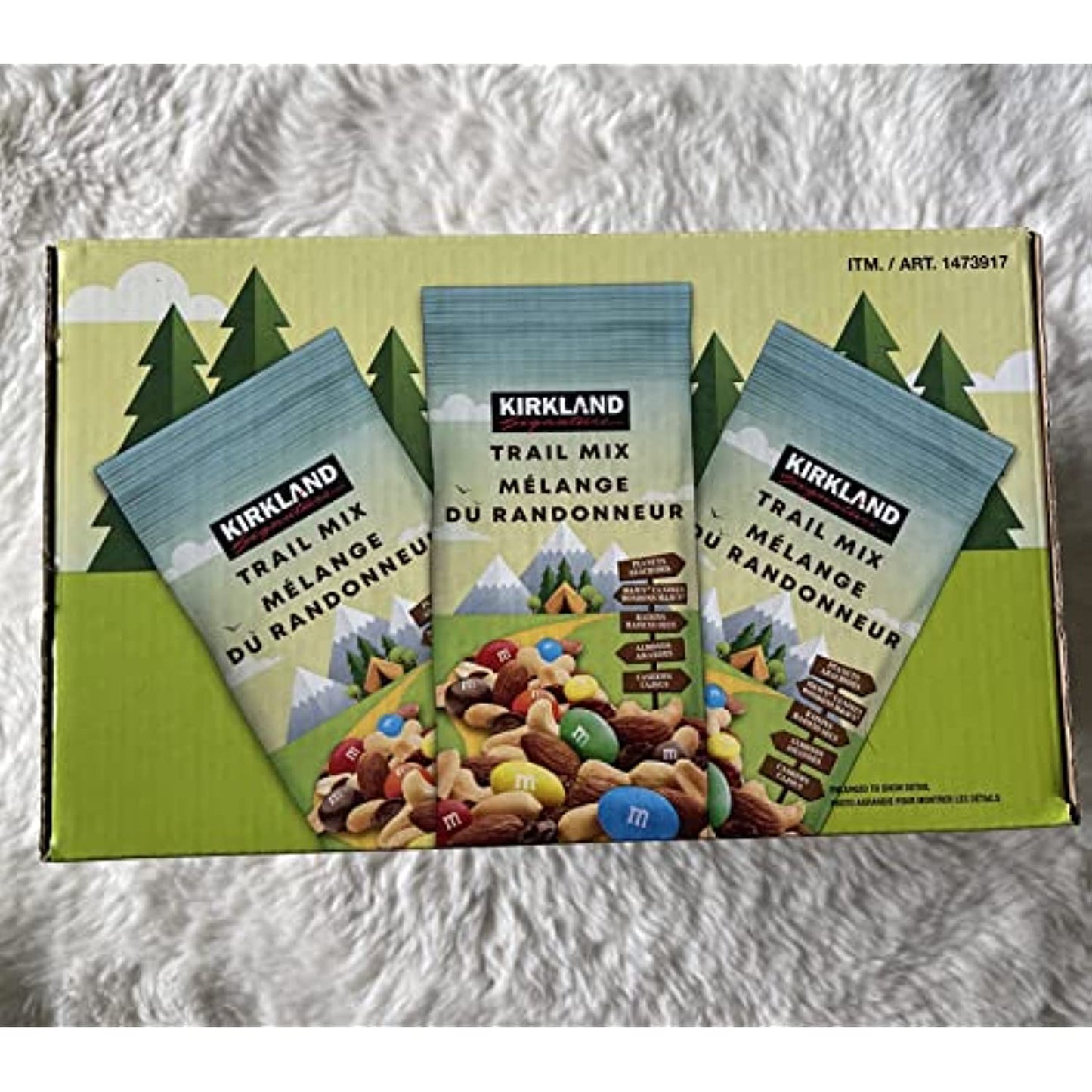 Kirkland Signature Trail Mix Snack Packs, 2 Ounce (Pack of 28)
