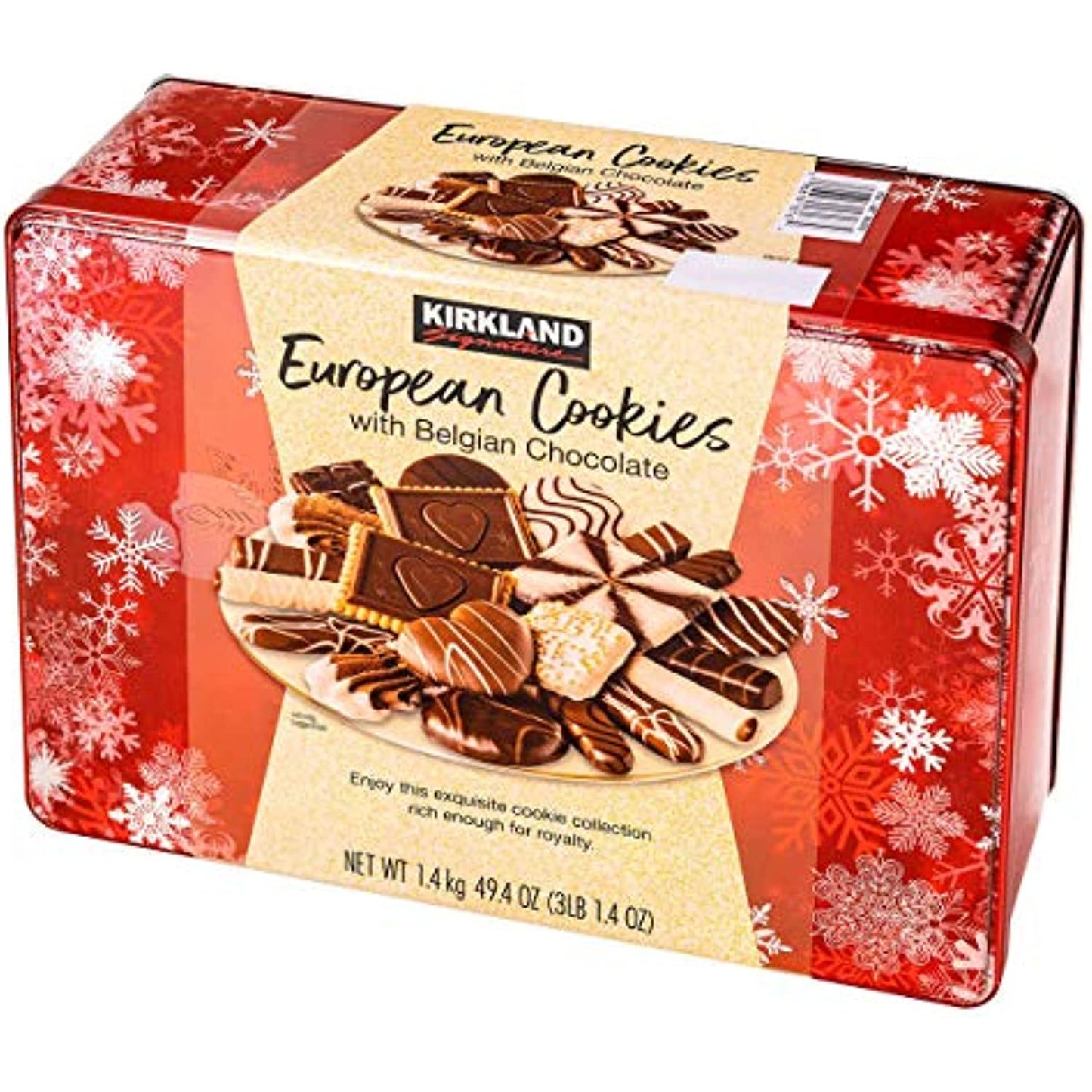 Kirkland Signature European Cookies with Belgian Chocolate, 2Count