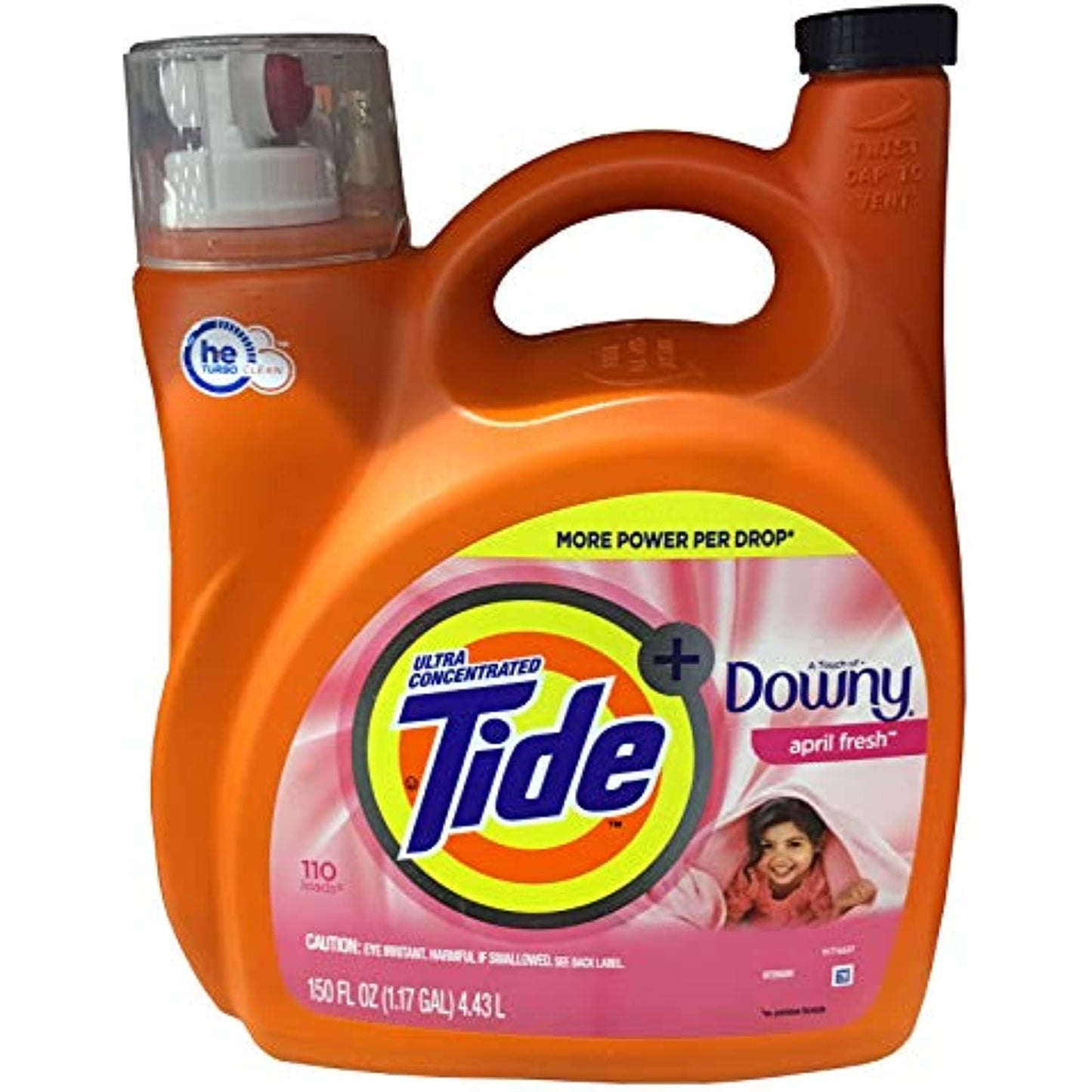 Tide He With Downy 110 loads/ 150 Fl Oz, 150 fl. oz.