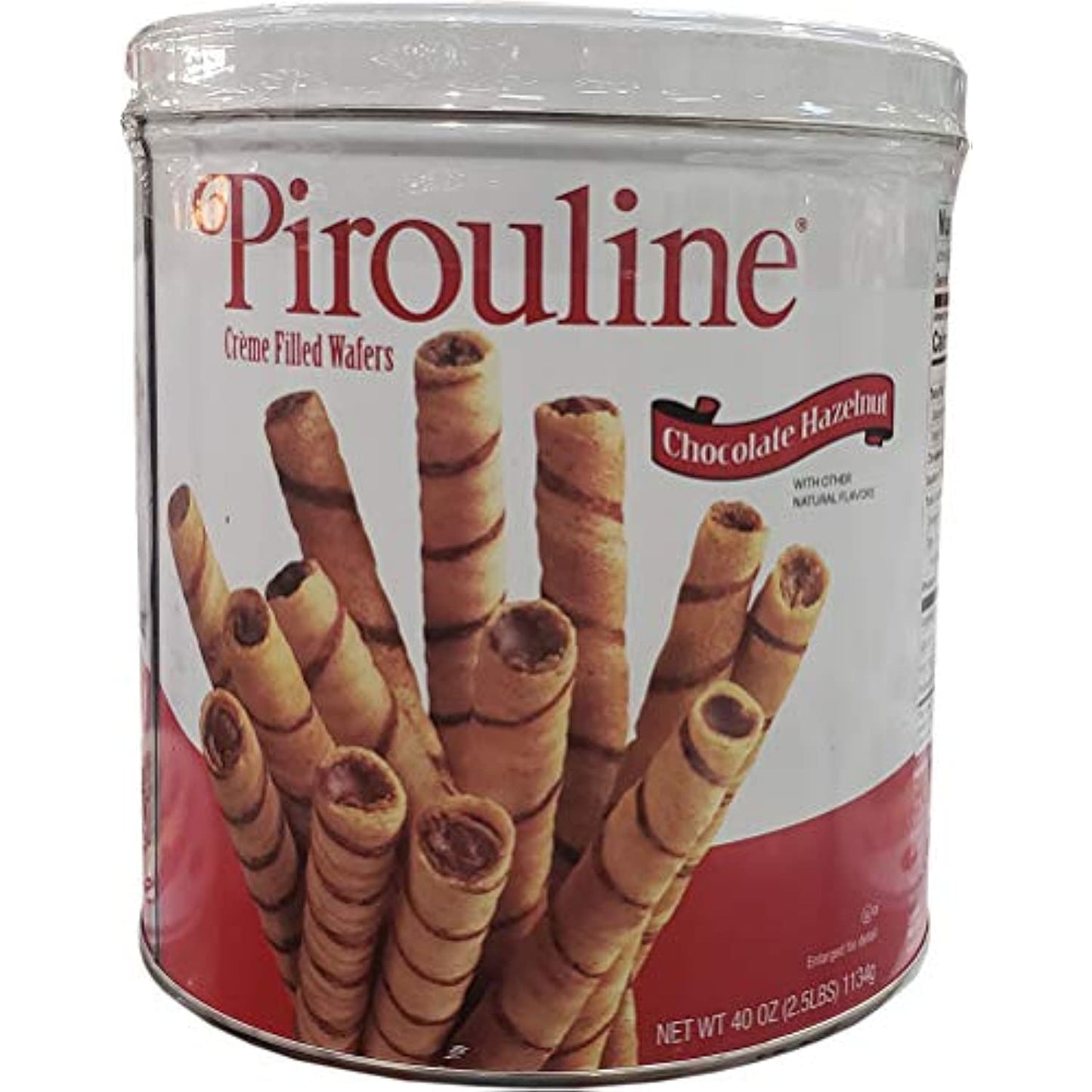 Pirouline Cr�me Filled Wafers Chocolate Hazelnut, 40 oz