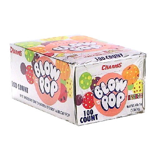 Blow Pops Assorted Popss (Pack of 100)