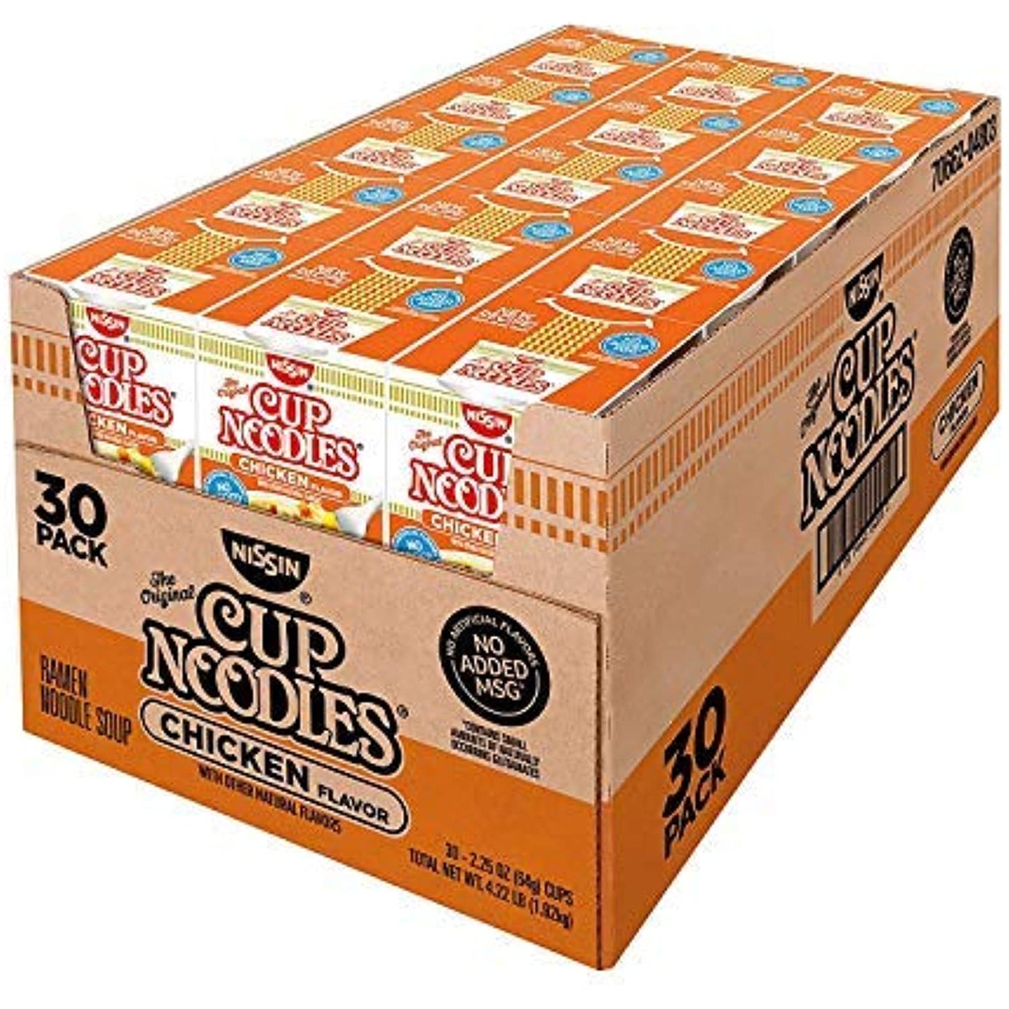 Nissin Cup Noodles, Chicken Flavor 2.25 oz ea, 30 ct. A1 - SET OF 2
