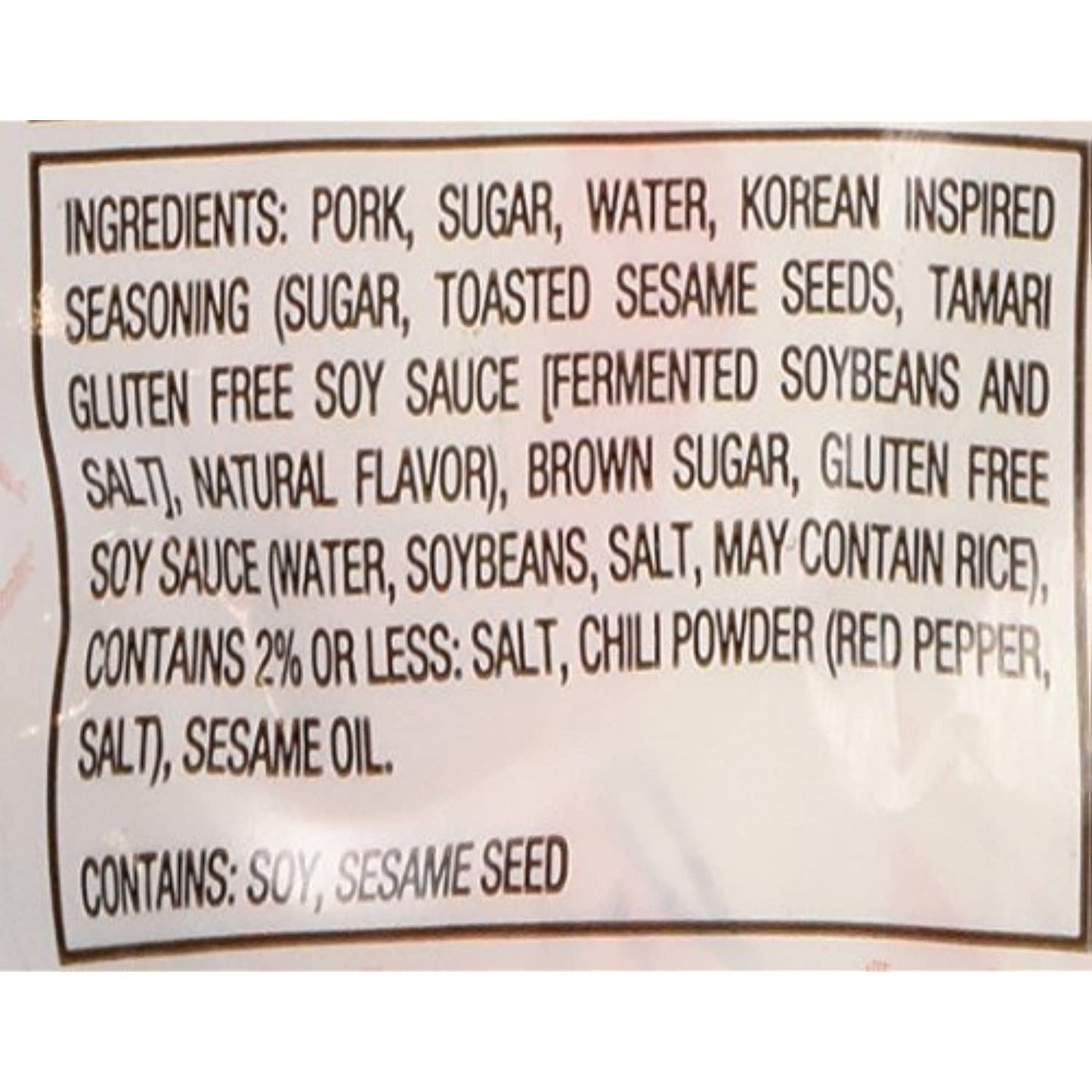 Golden Island Korean BBQ Pork