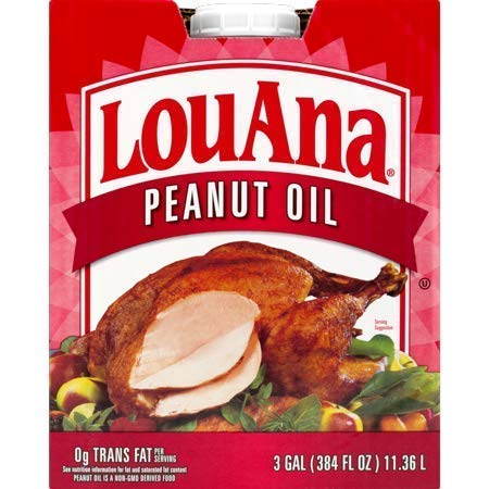 LouAna Peanut Oil, 3 Gallon (Pack of 2)