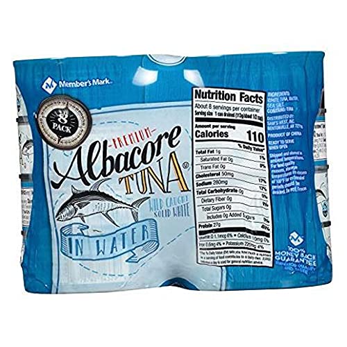 Member's Mark Solid White Albacore Tuna (5 oz. ea., 8 pk.) .4 pack